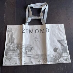 Pop Mart Labubu Zimomo Angel In Clouds Tote Bag empty shopping bag storage
